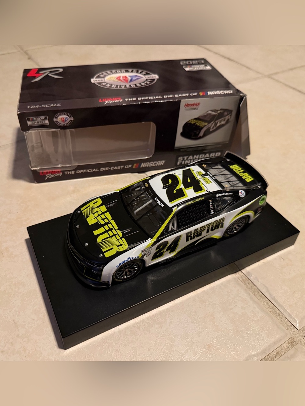 2023 William Byron #24 Raptor Die-Cast NASCAR Car